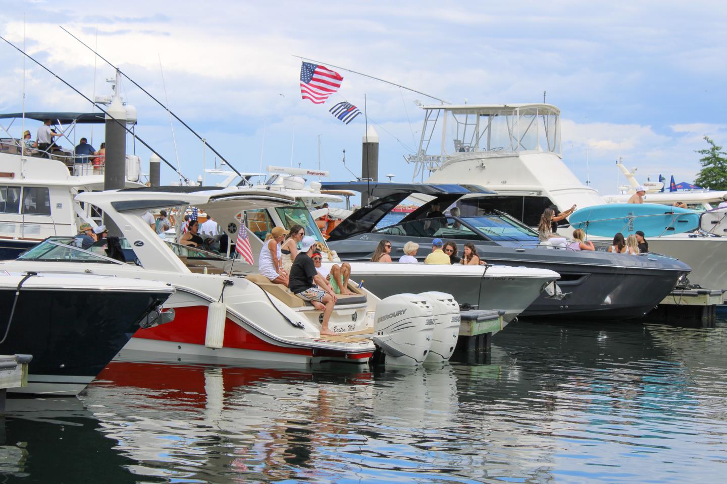 Fan Pier Marina during the Red Bull Cliff Diving World Series