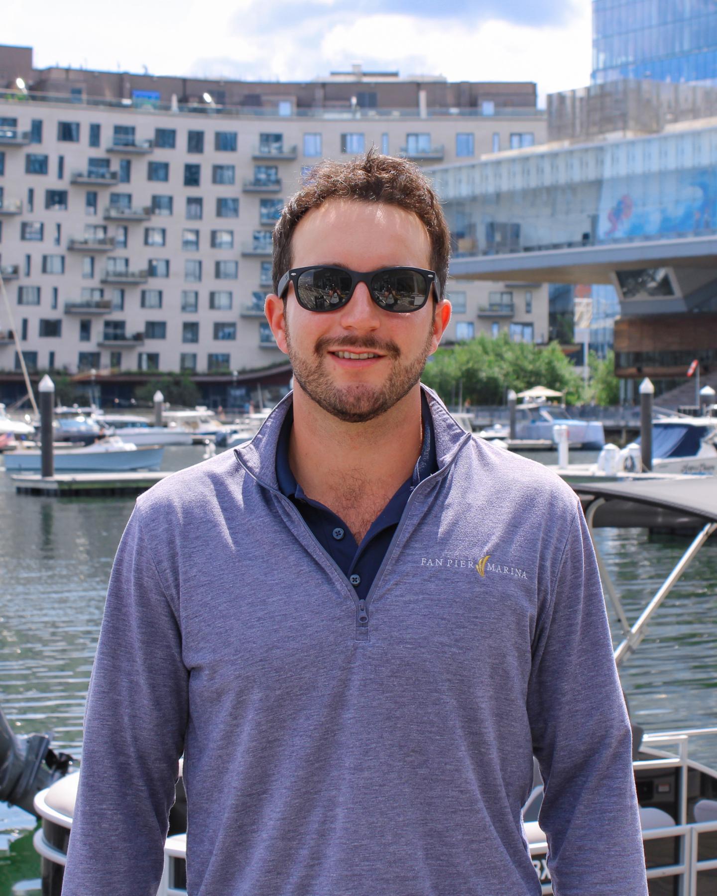 Grant Kelley, Dockmaster at Fan Pier Marina